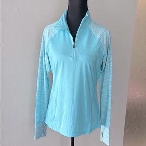Ideology Light Blue Long Sleeve Active Top